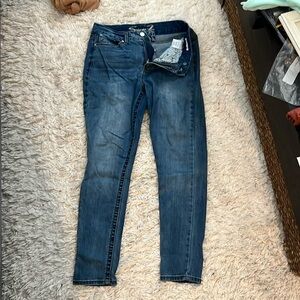 Seven high rise skinny jeans